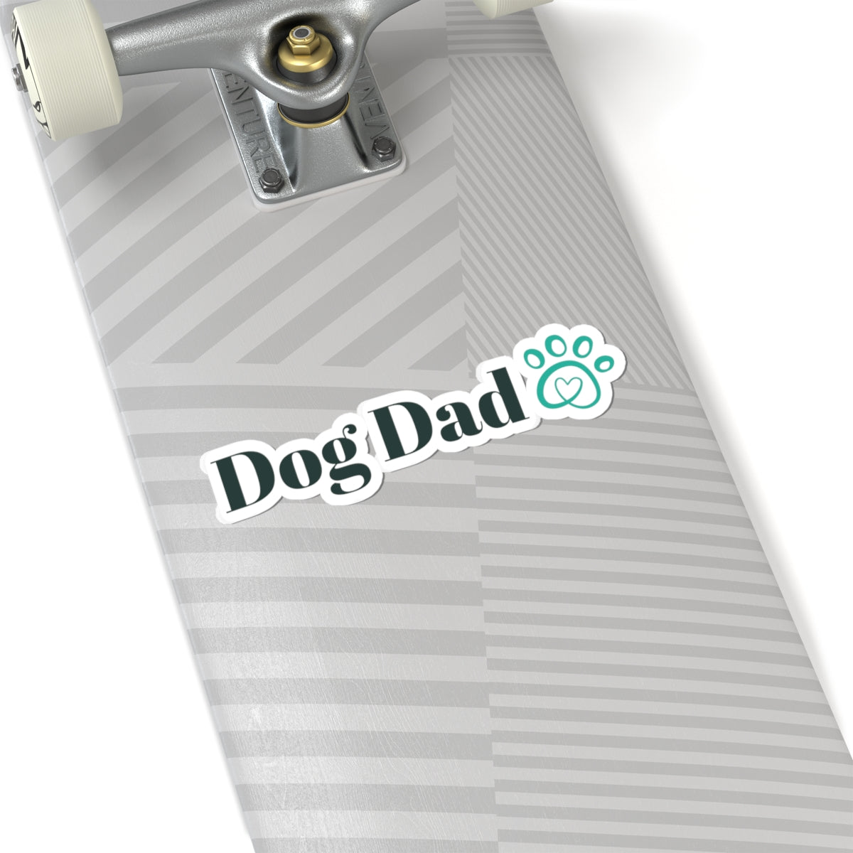 Dog Dad Kiss-Cut Stickers | Perfect for Pet Lovers, Dog Enthusiasts, Laptop Decals, Dog Gifts, Car Stickers