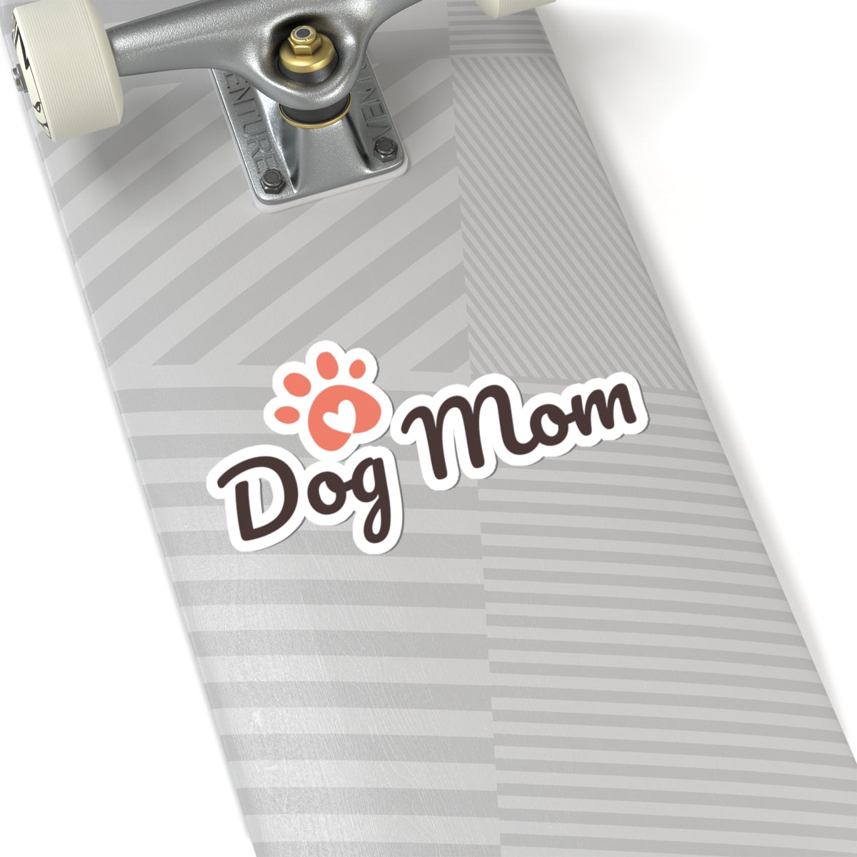 Dog Mom Kiss-Cut Stickers - Cute Pet Lover Decor, Laptop Stickers, Dog Owner Gift, Car Decals, Custom Pet Stickers
