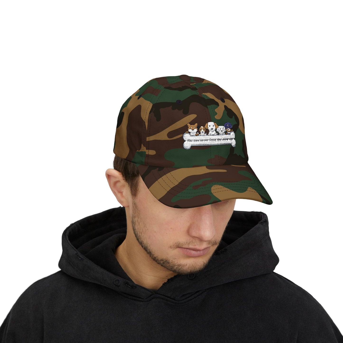 Cute Pet Lover Dad Cap - Perfect Gift for Dog Owners, Animal Lovers, Casual Wear, Father's Day, or Birthdays