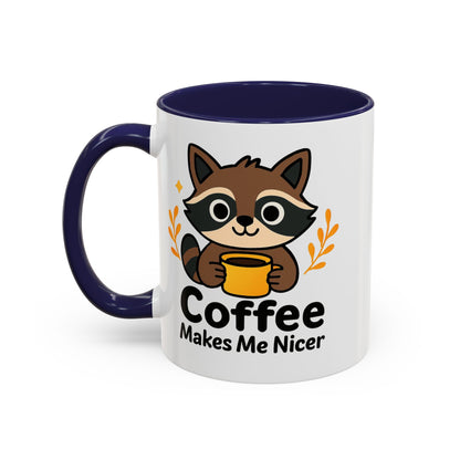 Whimsical Raccoon Coffee Mug - Perfect Gift for Animal Lovers, Cozy Mornings, Barista Gift, Cute Home Decor, Coffee Enthusiasts