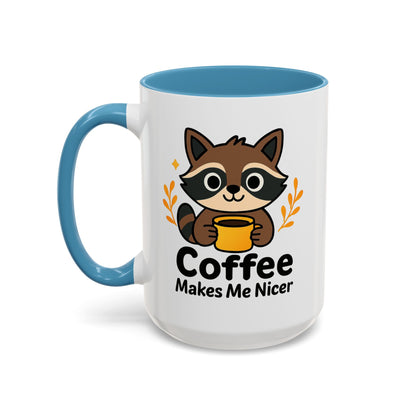 Whimsical Raccoon Coffee Mug - Perfect Gift for Animal Lovers, Cozy Mornings, Barista Gift, Cute Home Decor, Coffee Enthusiasts