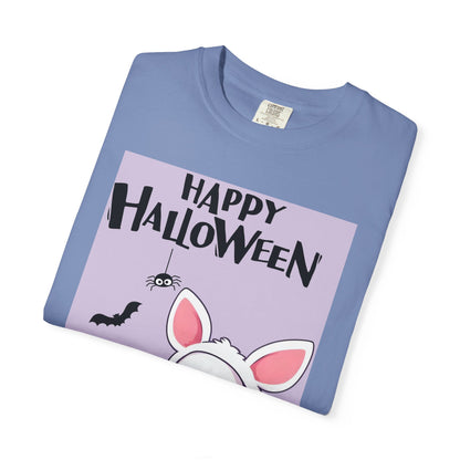 Halloween Bunny T-shirt, Cute Halloween Costume Shirt, Unisex Holiday Tee, Funny Halloween Apparel, Spooky Season Gift