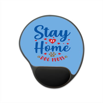 Stay at Home Dog Mom Mouse Pad with Wrist Rest - Perfect Gift for Pet Lovers, Home Office Essentials, Work from Home Decor, Cute Dog [...]