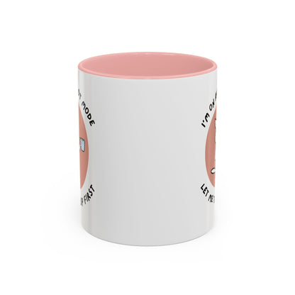 Autopilot Cat Coffee Mug, Funny Mug for Cat Lovers, Gift for Coffee Addicts, Animal Lover's Present, Unique Mug for Home Office