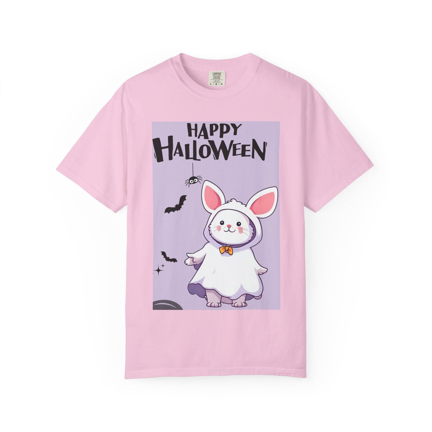 Halloween Bunny T-shirt, Cute Halloween Costume Shirt, Unisex Holiday Tee, Funny Halloween Apparel, Spooky Season Gift