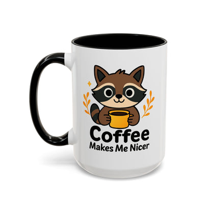 Whimsical Raccoon Coffee Mug - Perfect Gift for Animal Lovers, Cozy Mornings, Barista Gift, Cute Home Decor, Coffee Enthusiasts