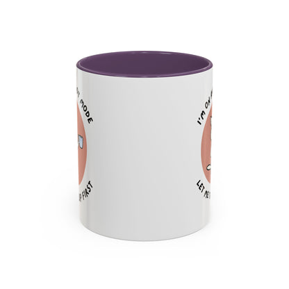 Autopilot Cat Coffee Mug, Funny Mug for Cat Lovers, Gift for Coffee Addicts, Animal Lover's Present, Unique Mug for Home Office