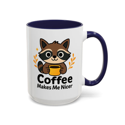 Whimsical Raccoon Coffee Mug - Perfect Gift for Animal Lovers, Cozy Mornings, Barista Gift, Cute Home Decor, Coffee Enthusiasts