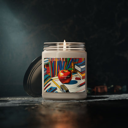 Teacher Appreciation Soy Candle, Aromatic Gift, Educational Decor, Back to School, Relaxation, Home Fragrance, Scented Candle