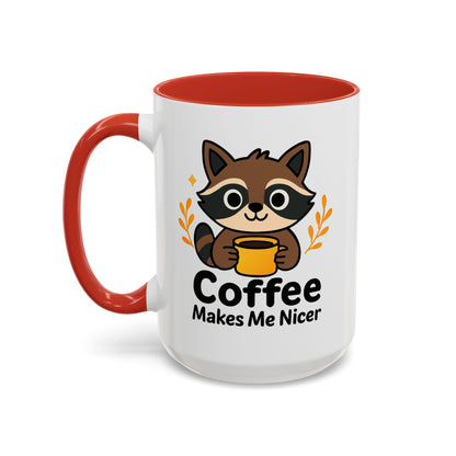 Whimsical Raccoon Coffee Mug - Perfect Gift for Animal Lovers, Cozy Mornings, Barista Gift, Cute Home Decor, Coffee Enthusiasts