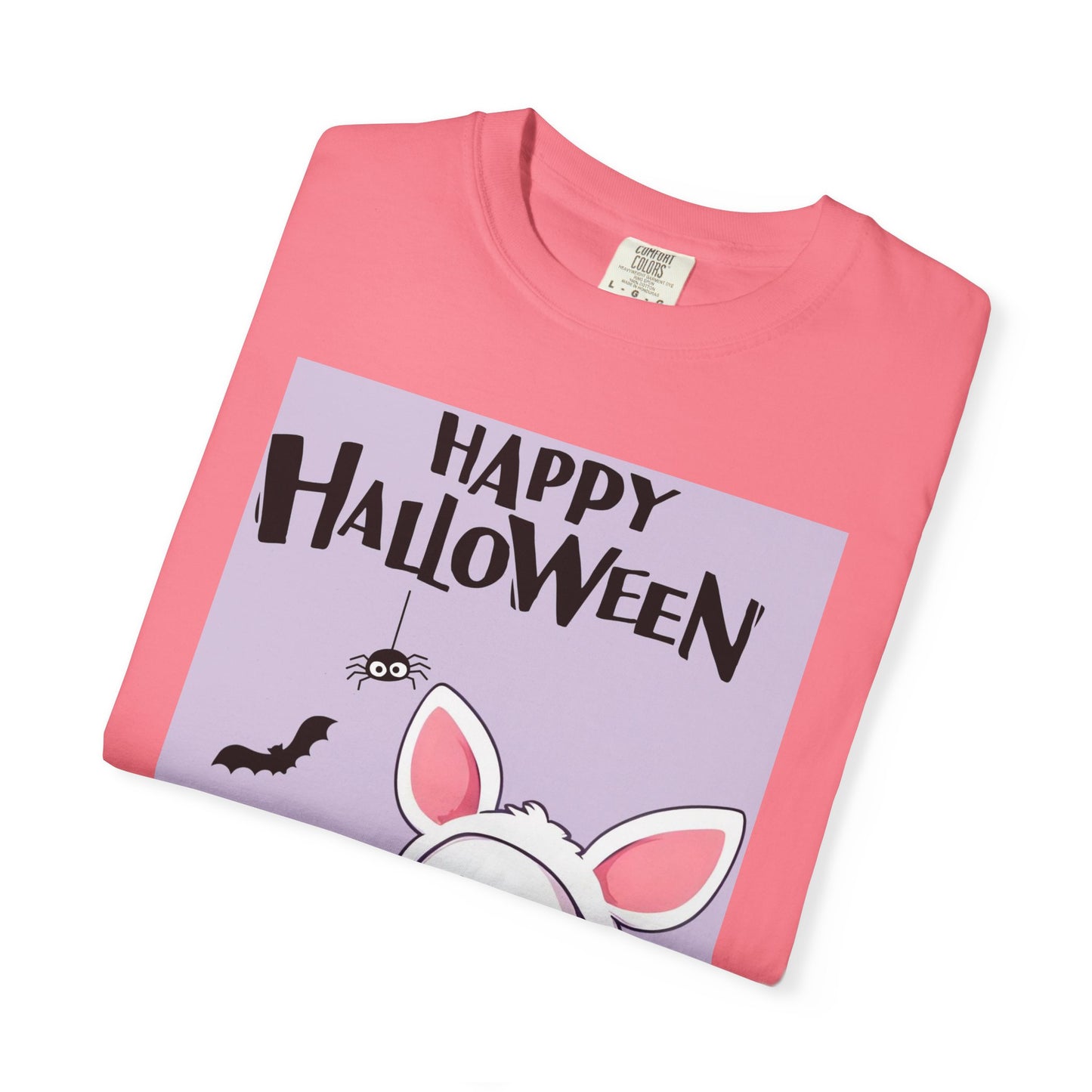 Halloween Bunny T-shirt, Cute Halloween Costume Shirt, Unisex Holiday Tee, Funny Halloween Apparel, Spooky Season Gift