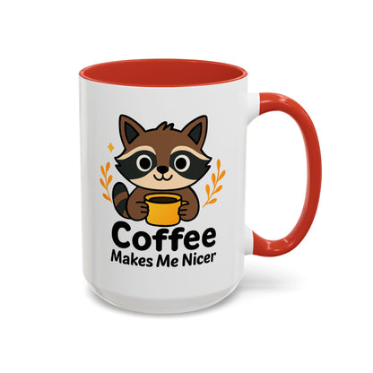 Whimsical Raccoon Coffee Mug - Perfect Gift for Animal Lovers, Cozy Mornings, Barista Gift, Cute Home Decor, Coffee Enthusiasts