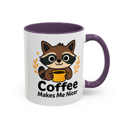 Whimsical Raccoon Coffee Mug - Perfect Gift for Animal Lovers, Cozy Mornings, Barista Gift, Cute Home Decor, Coffee Enthusiasts