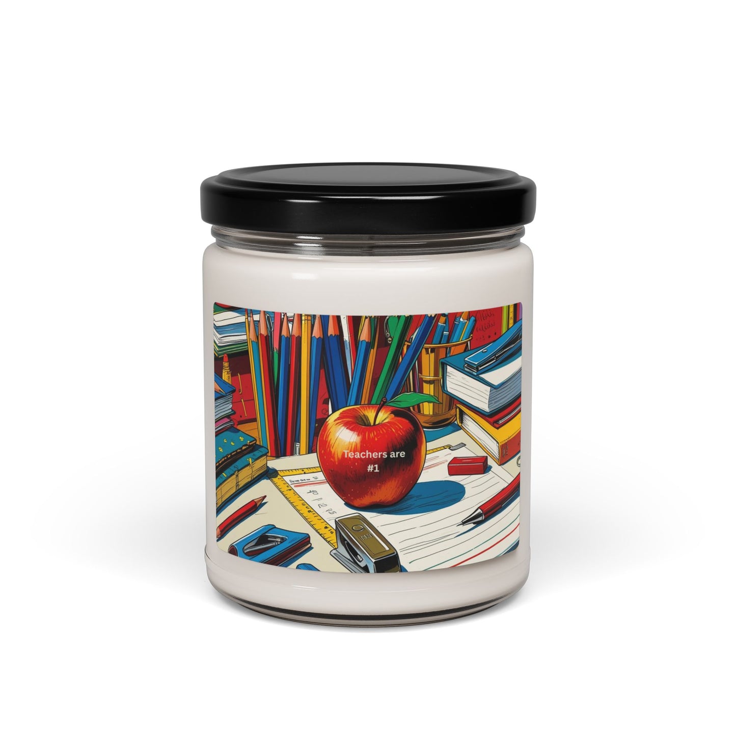 Teacher Appreciation Soy Candle, Aromatic Gift, Educational Decor, Back to School, Relaxation, Home Fragrance, Scented Candle