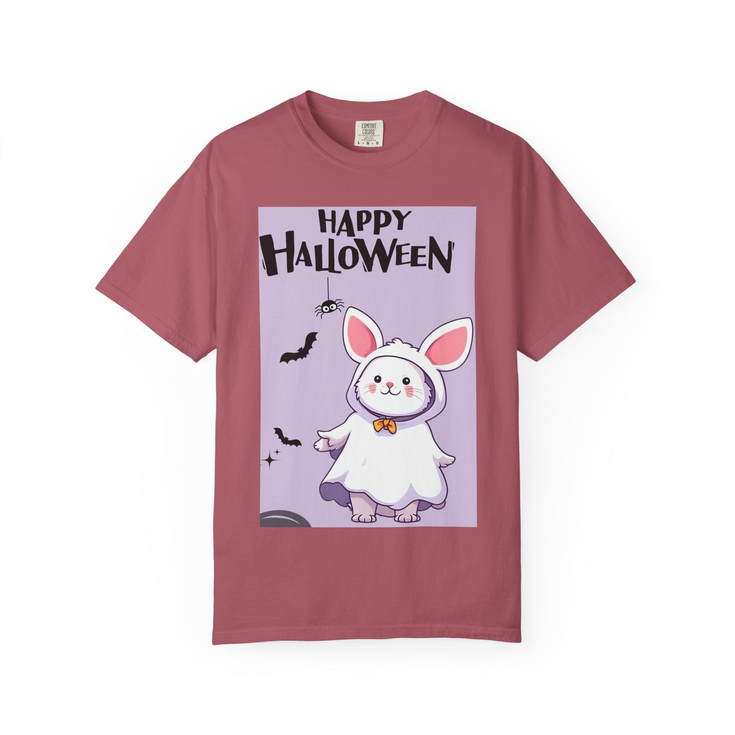 Halloween Bunny T-shirt, Cute Halloween Costume Shirt, Unisex Holiday Tee, Funny Halloween Apparel, Spooky Season Gift