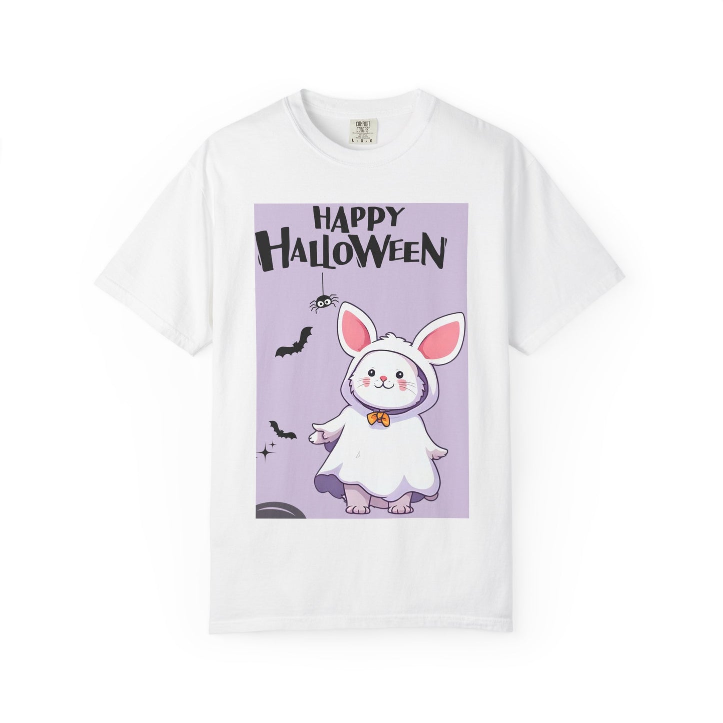 Halloween Bunny T-shirt, Cute Halloween Costume Shirt, Unisex Holiday Tee, Funny Halloween Apparel, Spooky Season Gift