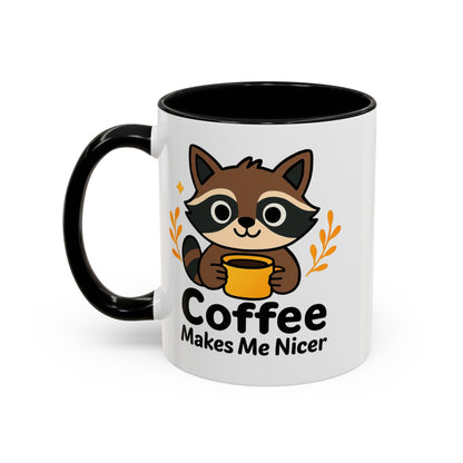 Whimsical Raccoon Coffee Mug - Perfect Gift for Animal Lovers, Cozy Mornings, Barista Gift, Cute Home Decor, Coffee Enthusiasts