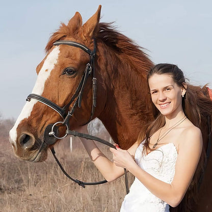 Horse Gifts for Girls - Stainless Steel Heart Initial Necklace, Dainty Jewelry for Women, Teen Girls, Horse Lovers