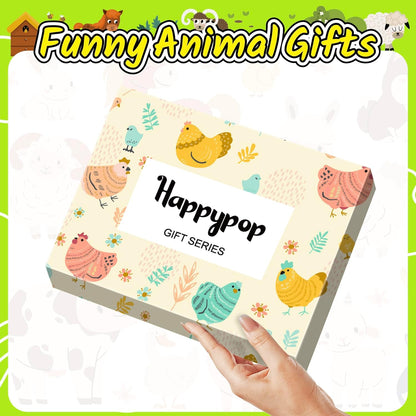 Animal Gift Ideas for Women - Chicken Socks for Women Llama Socks Crazy Chicken Lady Gifts