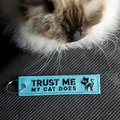 Cat Keychain for Car Keys, House Keys, Pet Lovers and Gifts