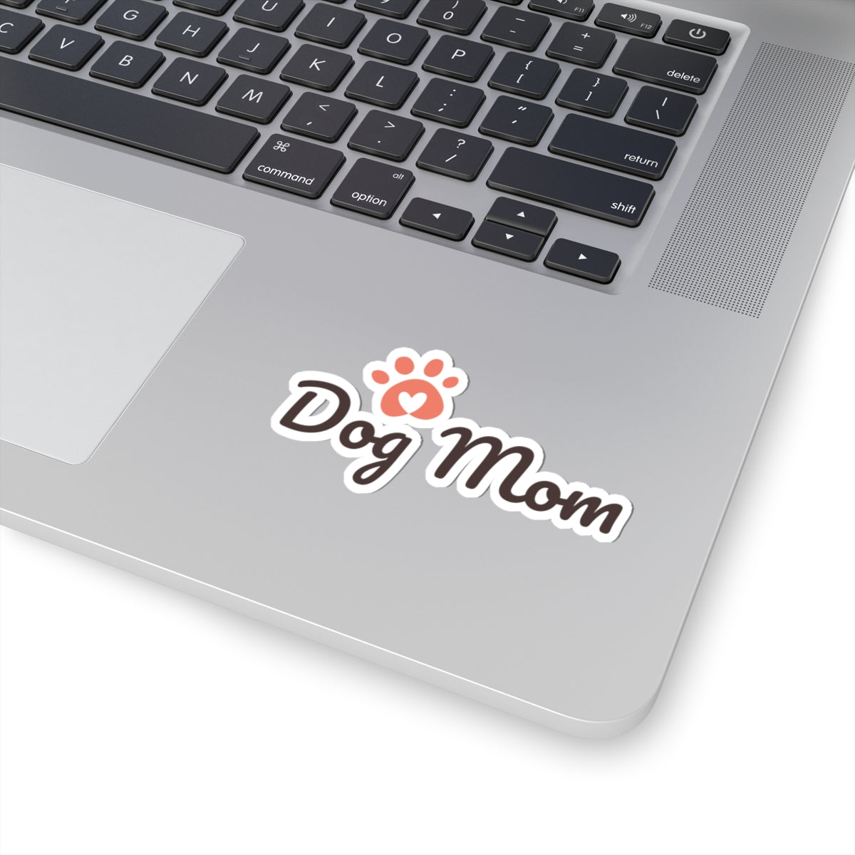 Dog Mom Kiss-Cut Stickers - Cute Pet Lover Decor, Laptop Stickers, Dog Owner Gift, Car Decals, Custom Pet Stickers