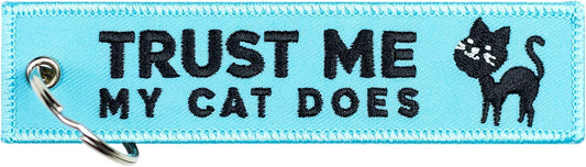 Cat Keychain for Car Keys, House Keys, Pet Lovers and Gifts