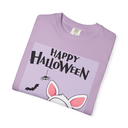 Halloween Bunny T-shirt, Cute Halloween Costume Shirt, Unisex Holiday Tee, Funny Halloween Apparel, Spooky Season Gift