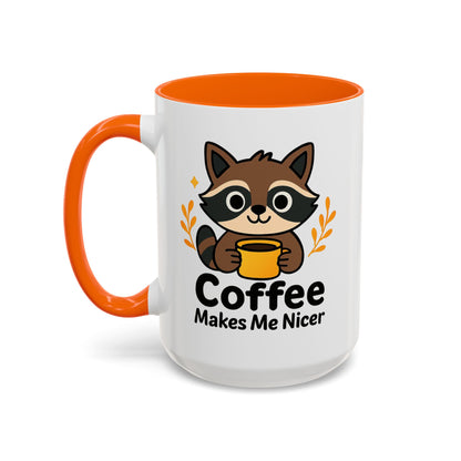 Whimsical Raccoon Coffee Mug - Perfect Gift for Animal Lovers, Cozy Mornings, Barista Gift, Cute Home Decor, Coffee Enthusiasts