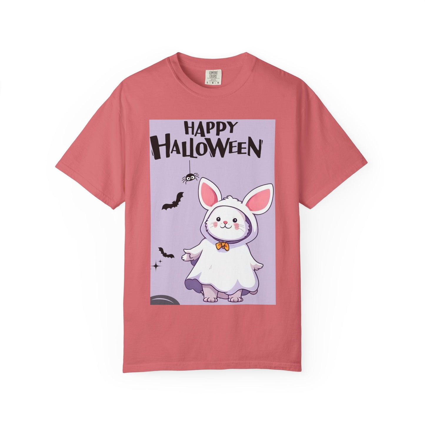 Halloween Bunny T-shirt, Cute Halloween Costume Shirt, Unisex Holiday Tee, Funny Halloween Apparel, Spooky Season Gift
