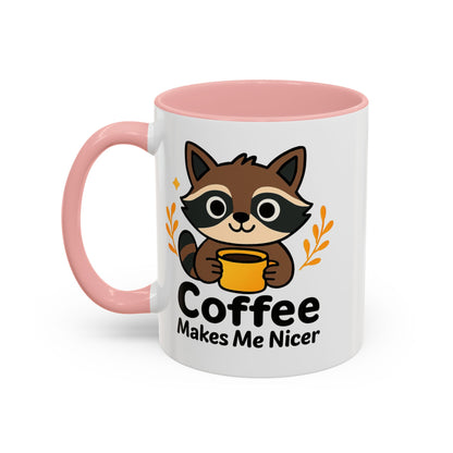 Whimsical Raccoon Coffee Mug - Perfect Gift for Animal Lovers, Cozy Mornings, Barista Gift, Cute Home Decor, Coffee Enthusiasts