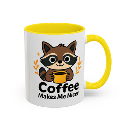Whimsical Raccoon Coffee Mug - Perfect Gift for Animal Lovers, Cozy Mornings, Barista Gift, Cute Home Decor, Coffee Enthusiasts