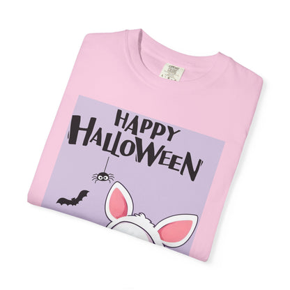 Halloween Bunny T-shirt, Cute Halloween Costume Shirt, Unisex Holiday Tee, Funny Halloween Apparel, Spooky Season Gift