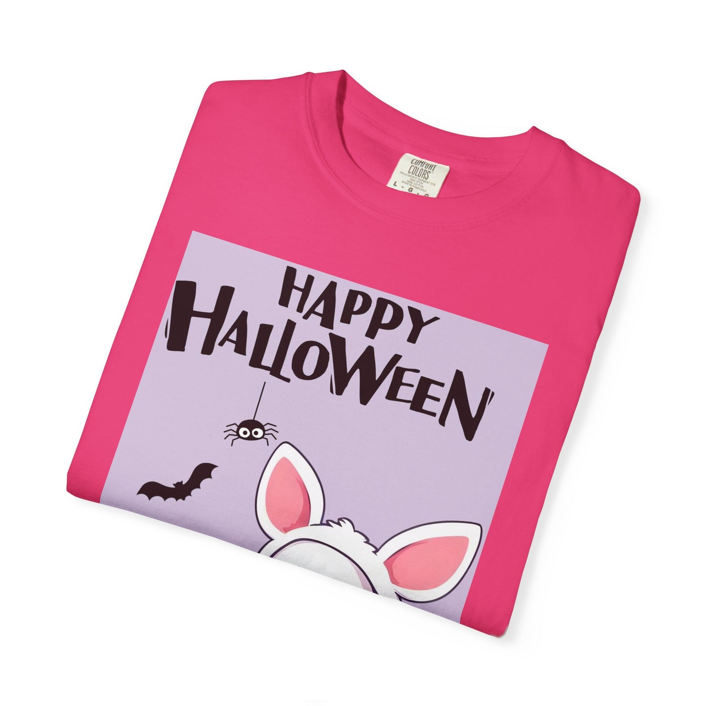 Halloween Bunny T-shirt, Cute Halloween Costume Shirt, Unisex Holiday Tee, Funny Halloween Apparel, Spooky Season Gift