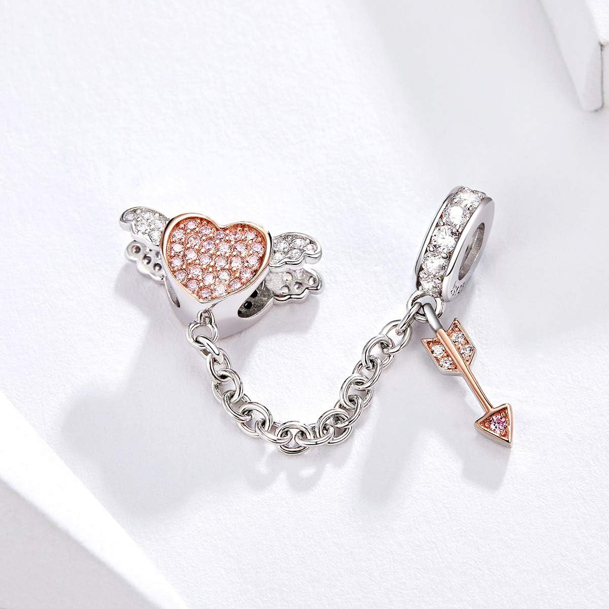925 Sterling Silver Charms for Bracelets Cat Coffee Cup Rose Flower Animal Beads Charm Jewelry Gifts for Women