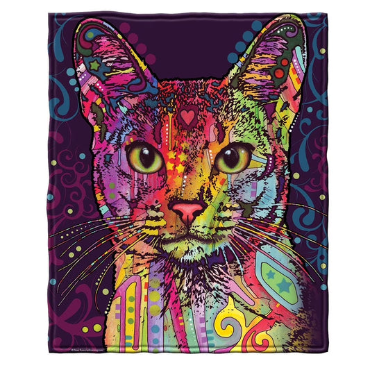 Super Soft Fullqueen Size Fleece Blanket by Dean Russo 75" X 90"